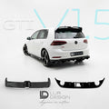Heck-Bodykit V.1.5 für Volkswagen Golf GTI/GTE/GTD MK7.5, V1 Heckspoiler, Heckdiffusor | Lur Design