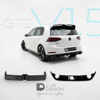 Heck-Bodykit V.1.5 für Volkswagen Golf GTI/GTE/GTD MK7.5, V1 Heckspoiler, Heckdiffusor | Lur Design
