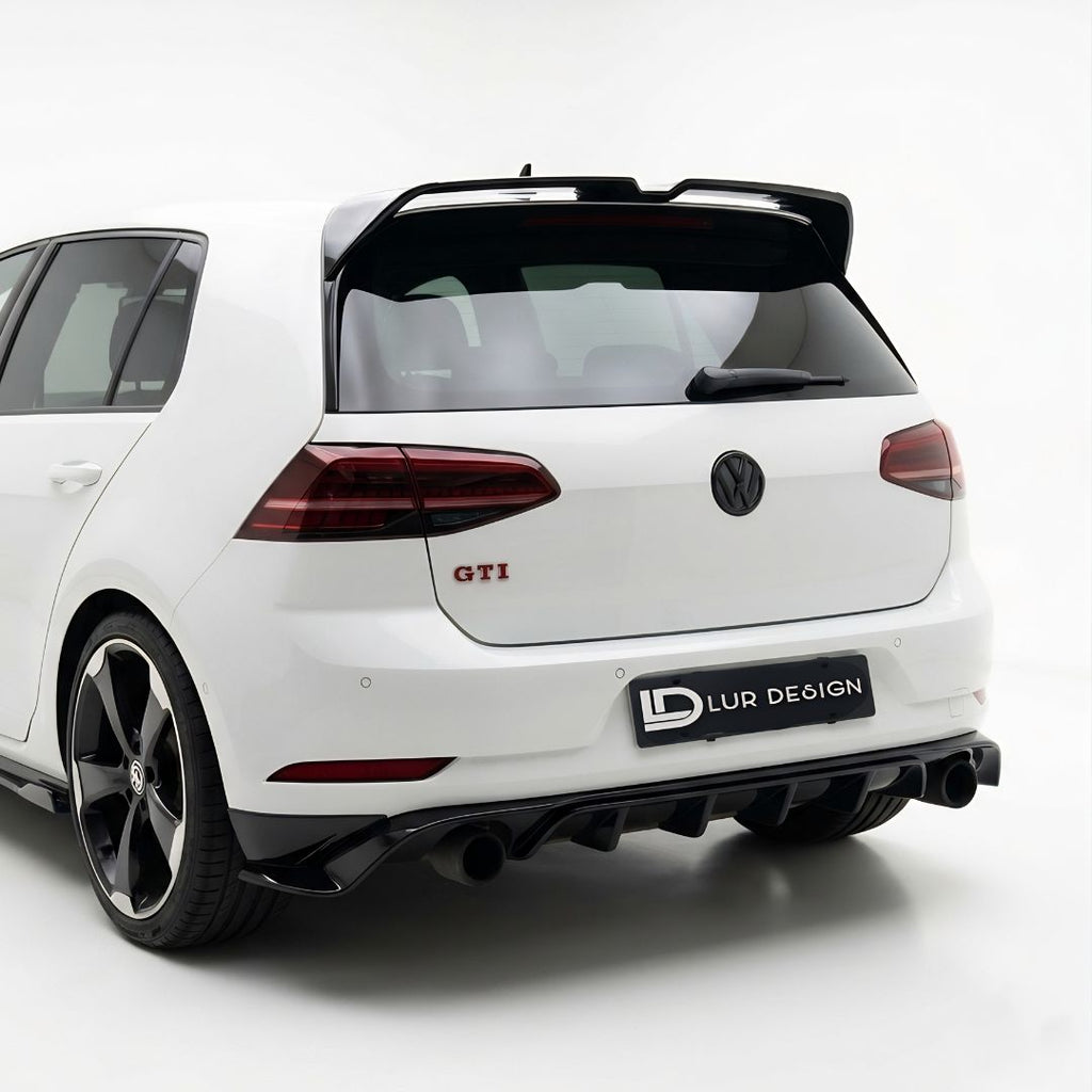 Heck-Bodykit V.1.5 für Volkswagen Golf GTI/GTE/GTD MK7.5, V1 Heckspoiler, Heckdiffusor | Lur Design