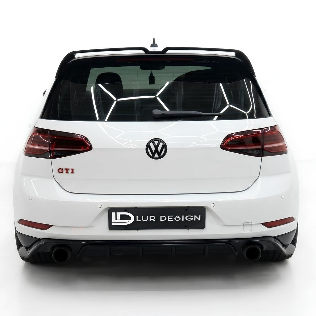 Heck-Bodykit V.1.5 für Volkswagen Golf GTI/GTE/GTD MK7.5, V1 Heckspoiler, Heckdiffusor | Lur Design