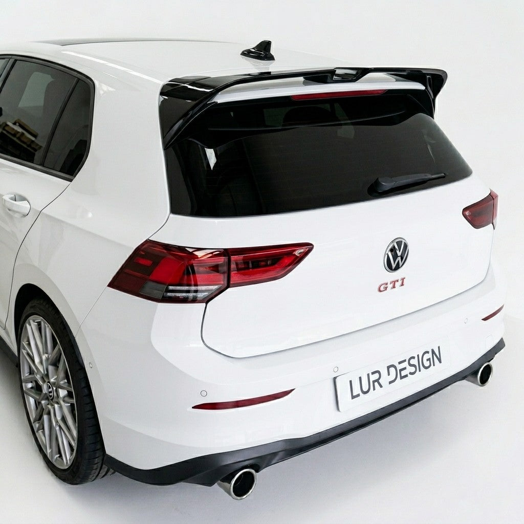 Volkswagen Golf MK8 V2 Rear Spoiler R/GTI/GTE/R-Line/GTD | Lur Design